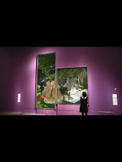 [x]クロード・モネ《草上の昼食》 国立新美術館 オルセー美術館展 - YouTube