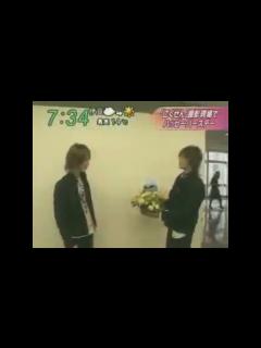 [x]亀梨和也(19)の誕生日を祝う赤西仁(20)【仁亀