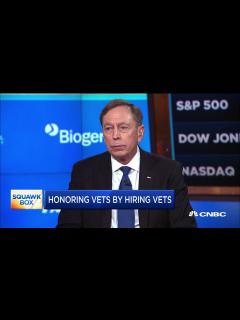 [x]Watch CNBC's full interview with Gen. David Petraeus