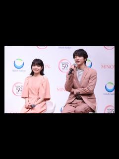 [x]小関裕太＆岸井ゆきの登壇！「ミノン50周年記念発表会」個別インタビュー - YouTube
