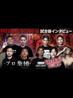 [x]【BreakingDown10】試合後インタビュー /BreakingDown vs プロ格闘家集団 - YouTube