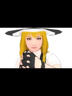 [x]MMD練習、魔理沙「蒸着!!」 - ニコニコ動画