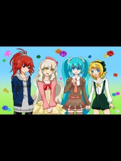 [x]【天てれMTKカバー】 SWEET♥ROSES 【初音ミク、鏡音リン、CUL、MAYU】 - YouTube