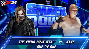 Full Match - The Fiend Bray Wyatt vs Kane: SmackDown|WWE 2K24